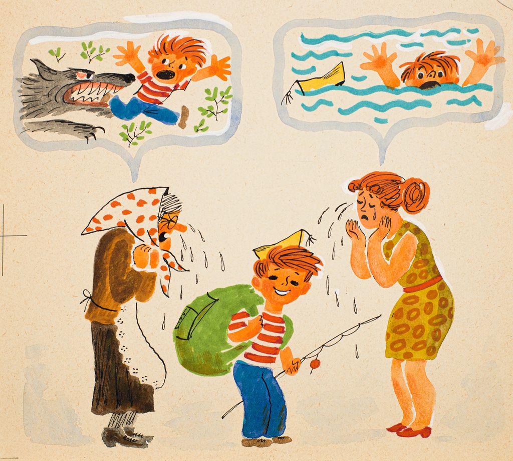 Пламя «Костра»: лучшие иллюстрации культового советского журнала для детей, Травин Виктор. Четвёртая сторона обложки — discours.io