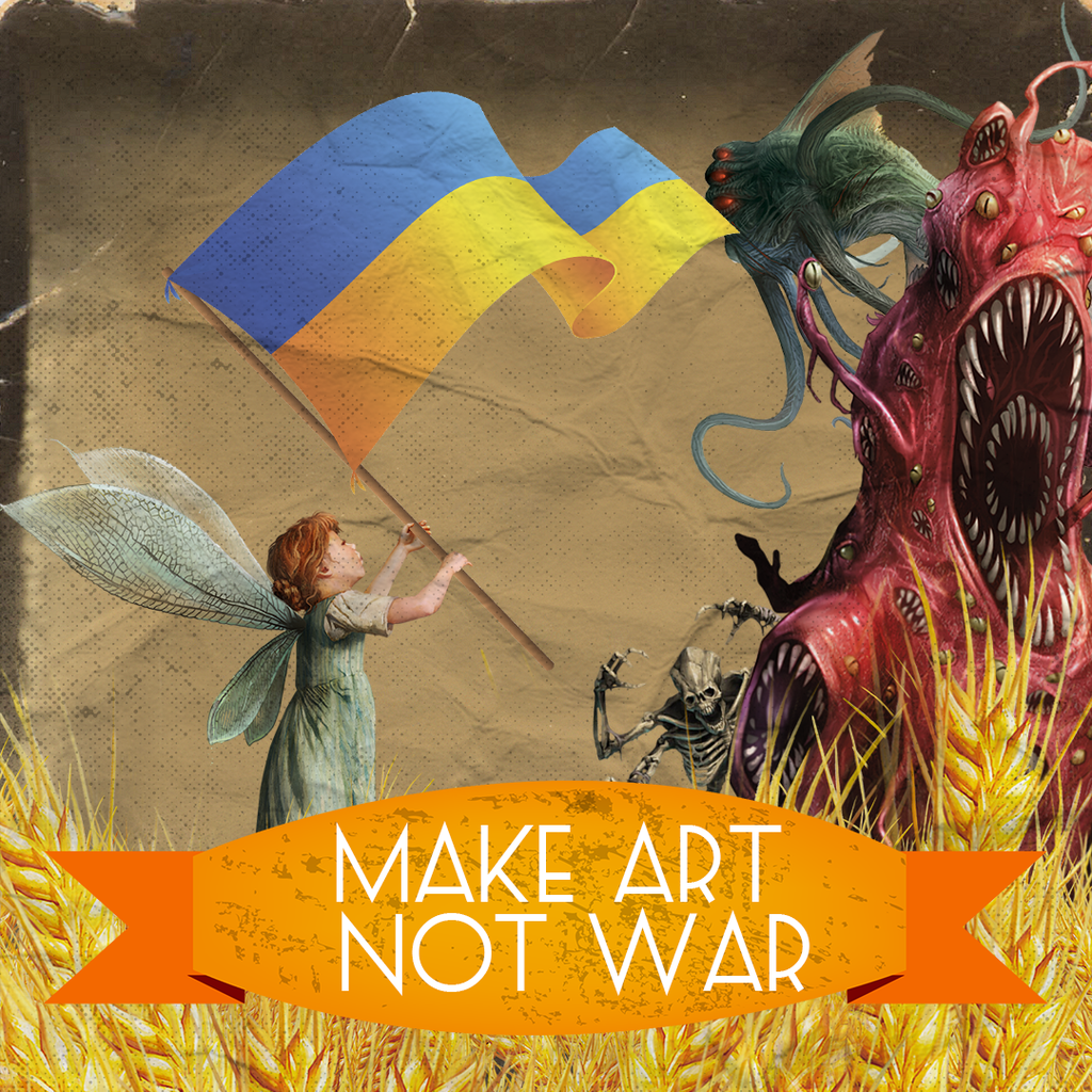 «Make art not war». Антивоенная выставка художников мира, «Make art Not war» Виктор Сивак — discours.io