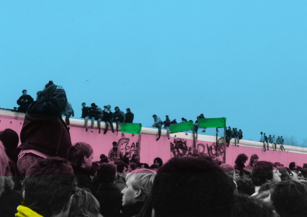Мирные протесты-1989: люди (на)против стены, Германия. Ноябрь 1989 года, снос Берлинской стены — discours.io