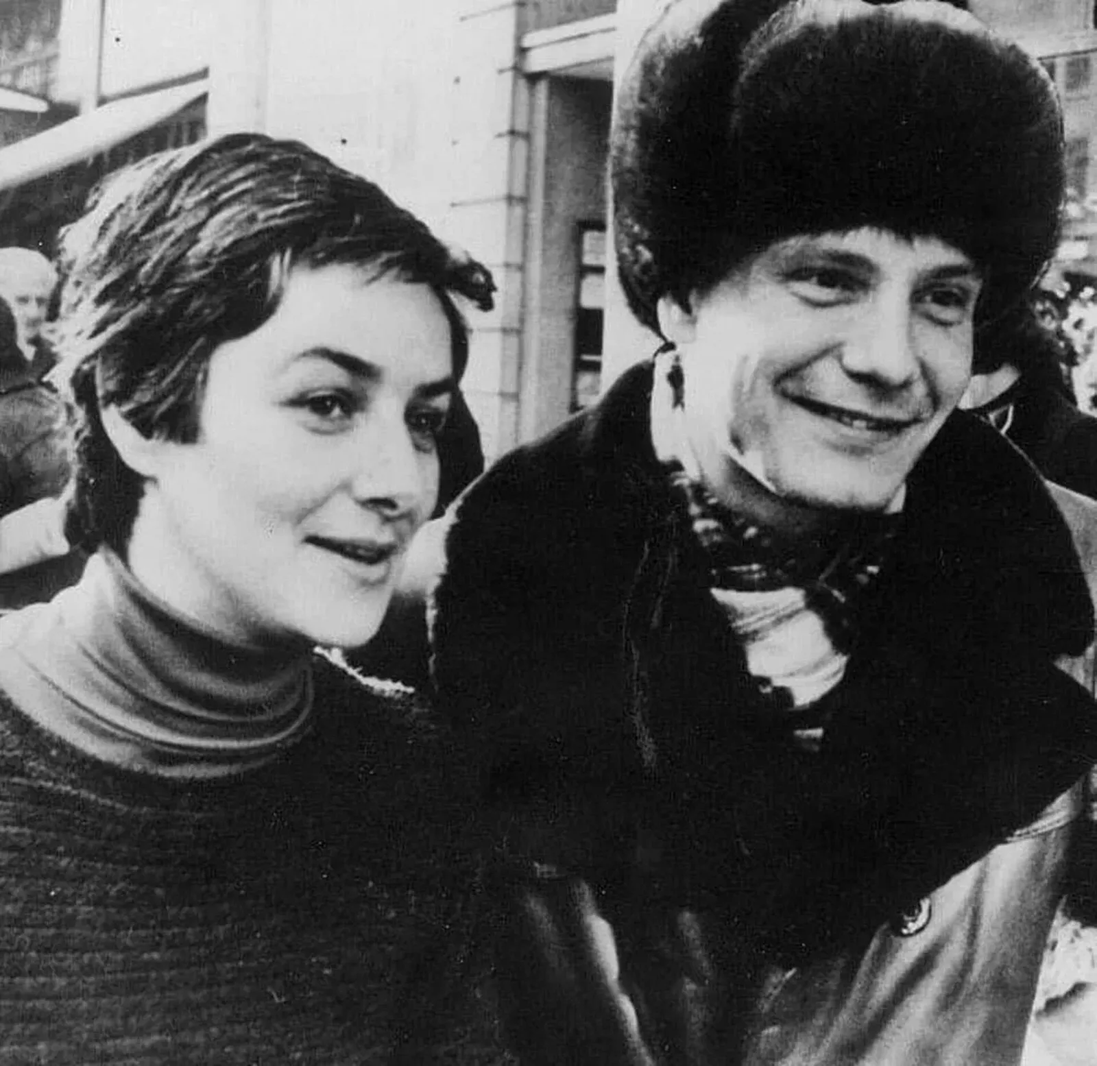 Маша Слоним и Владимир Буковский в Лондоне, 1976 Маша Слоним и Владимир Буковский в Лондоне, 1976