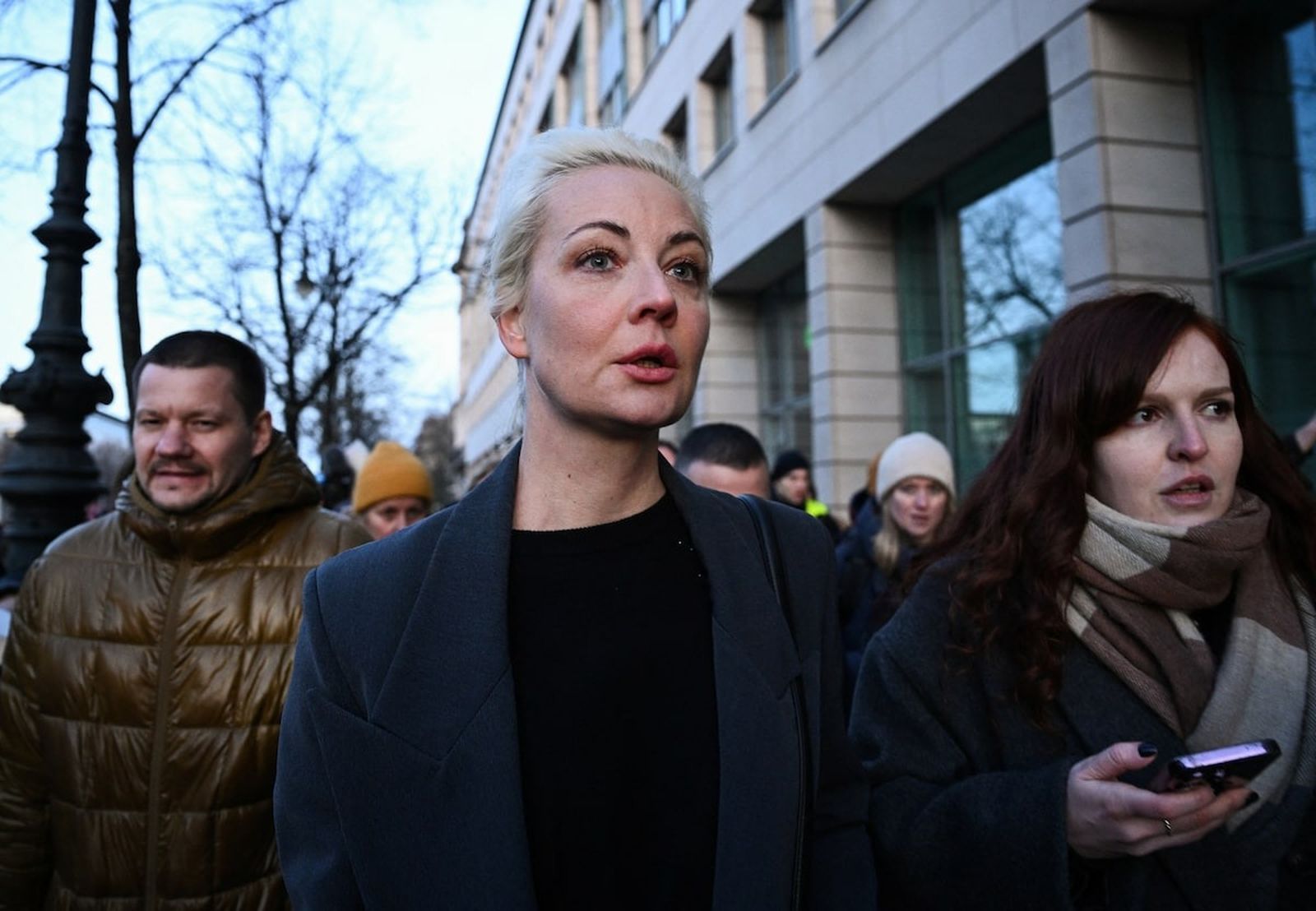 Юлия Навальная после голосования в российском посольстве в Берлине в последний день президентских выборов в России. 17 марта / Annegret Hilse / File Photo/ REUTERS