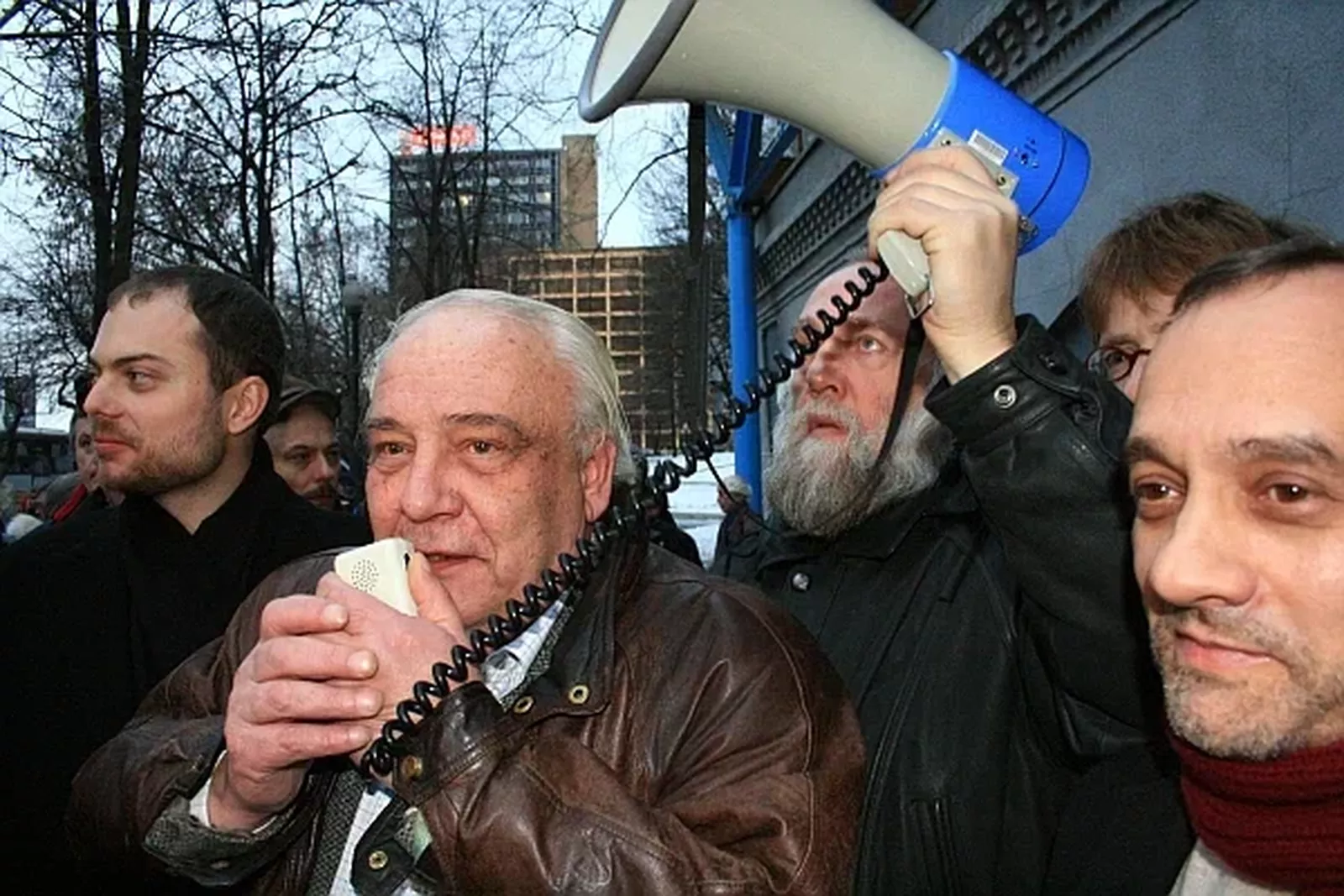 Владимир Буковский на митинге, посвященном его выдвижению в президенты России, 2007 / Из личного архива Александра Подрабинека Владимир Буковский на митинге, посвященном его выдвижению в президенты России, 2007 / Из личного архива Александра Подрабинека