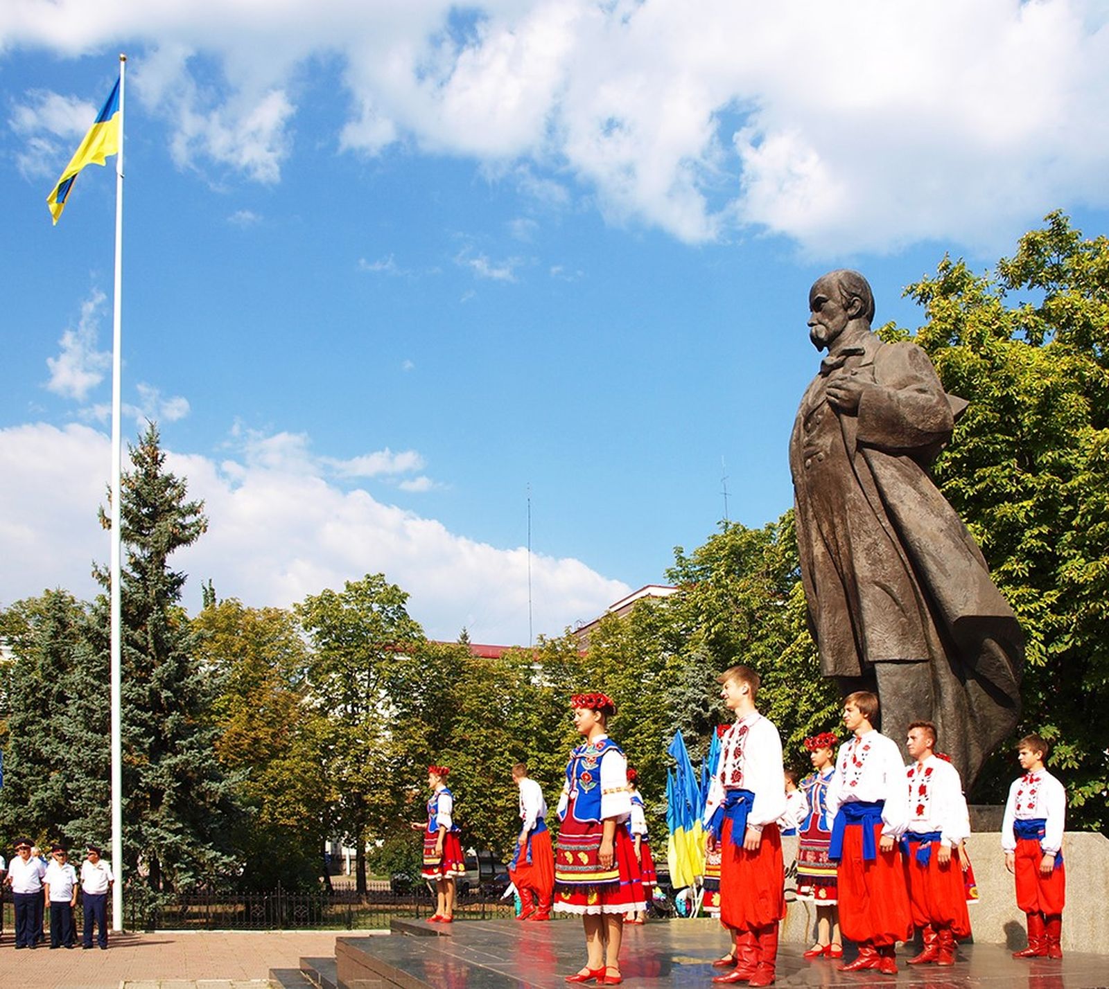 Празднование дня независимости Украины в Луганске / Qypchak, 24 августа 2013 г.