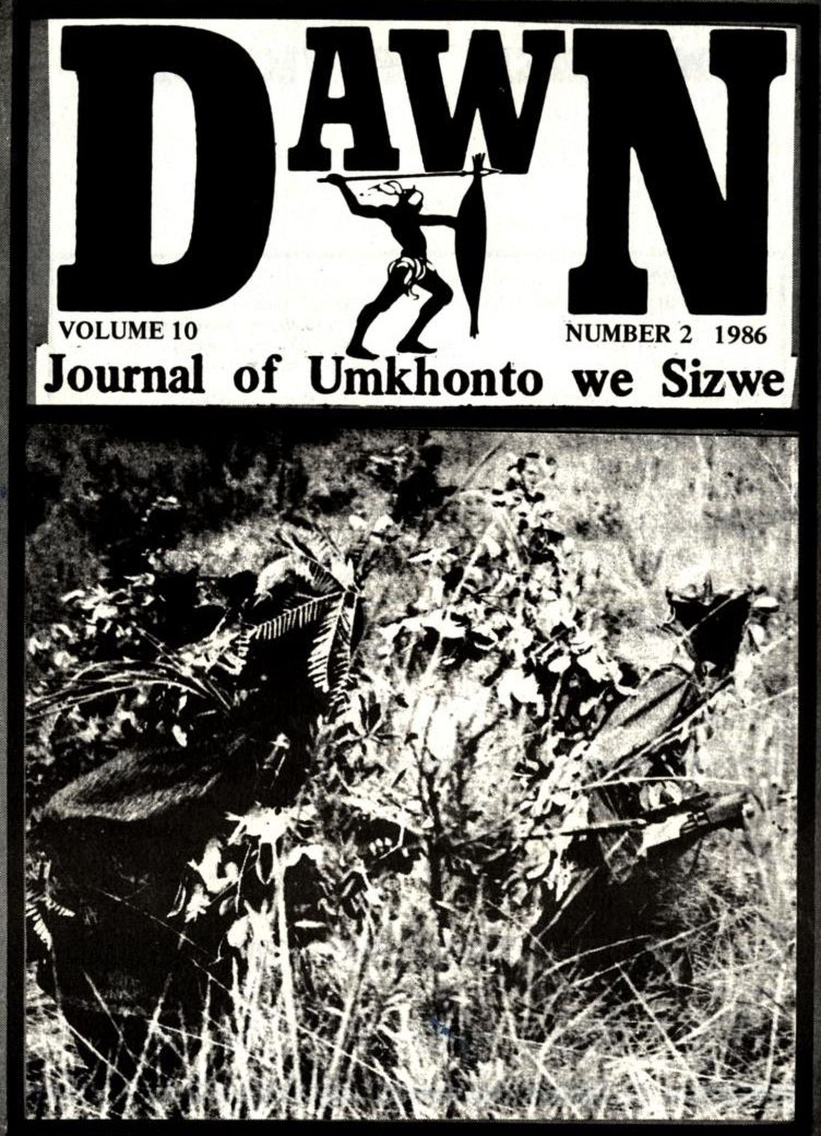 Журнал боевой ячейки «Копье нации», вып. 10/2, 1986 / revolutionarypapers.org