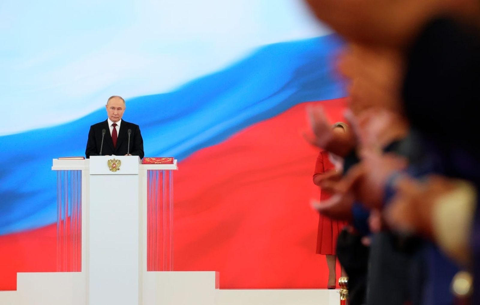 Владимир Путин на церемонии инаугурации в Кремле. 7 мая / Александр Казаков / РИА Новости