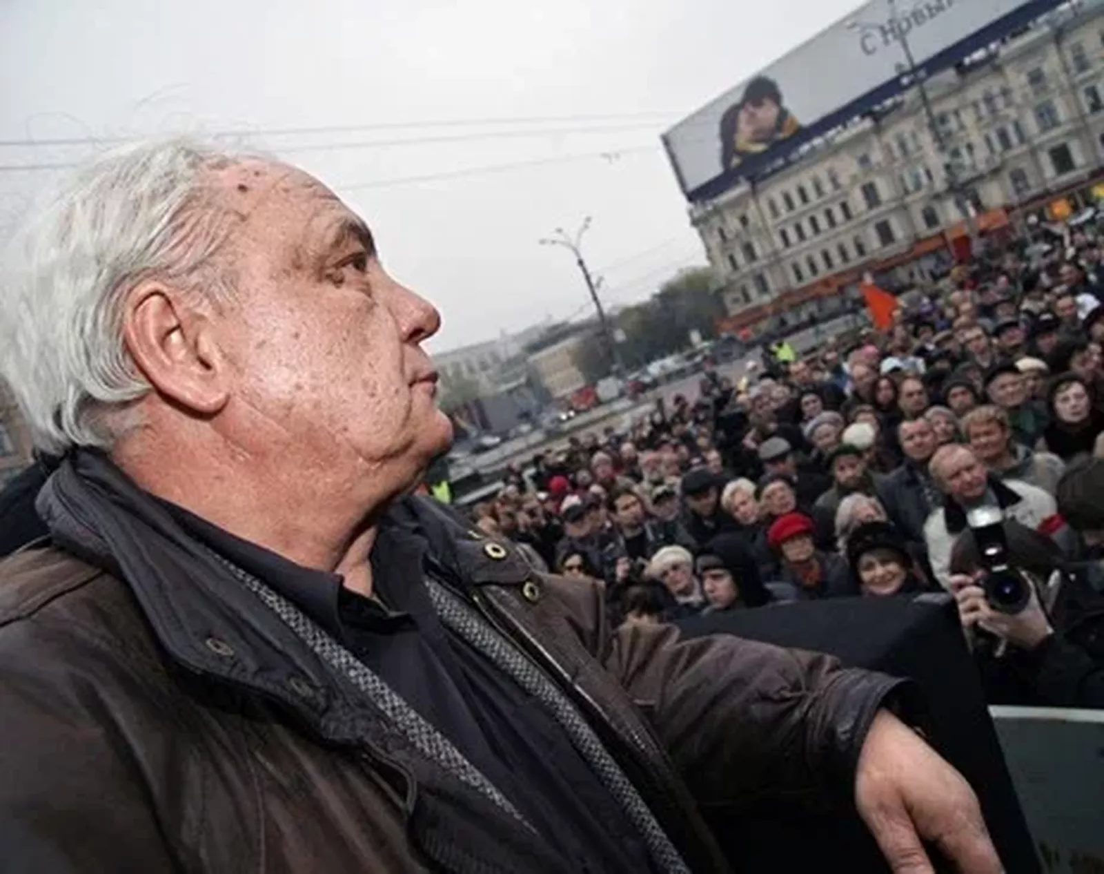 Владимир Буковский на митинге в Москве, 2007 / Андрей Махонин, Коммерсантъ Владимир Буковский на митинге в Москве, 2007 / Андрей Махонин, Коммерсантъ