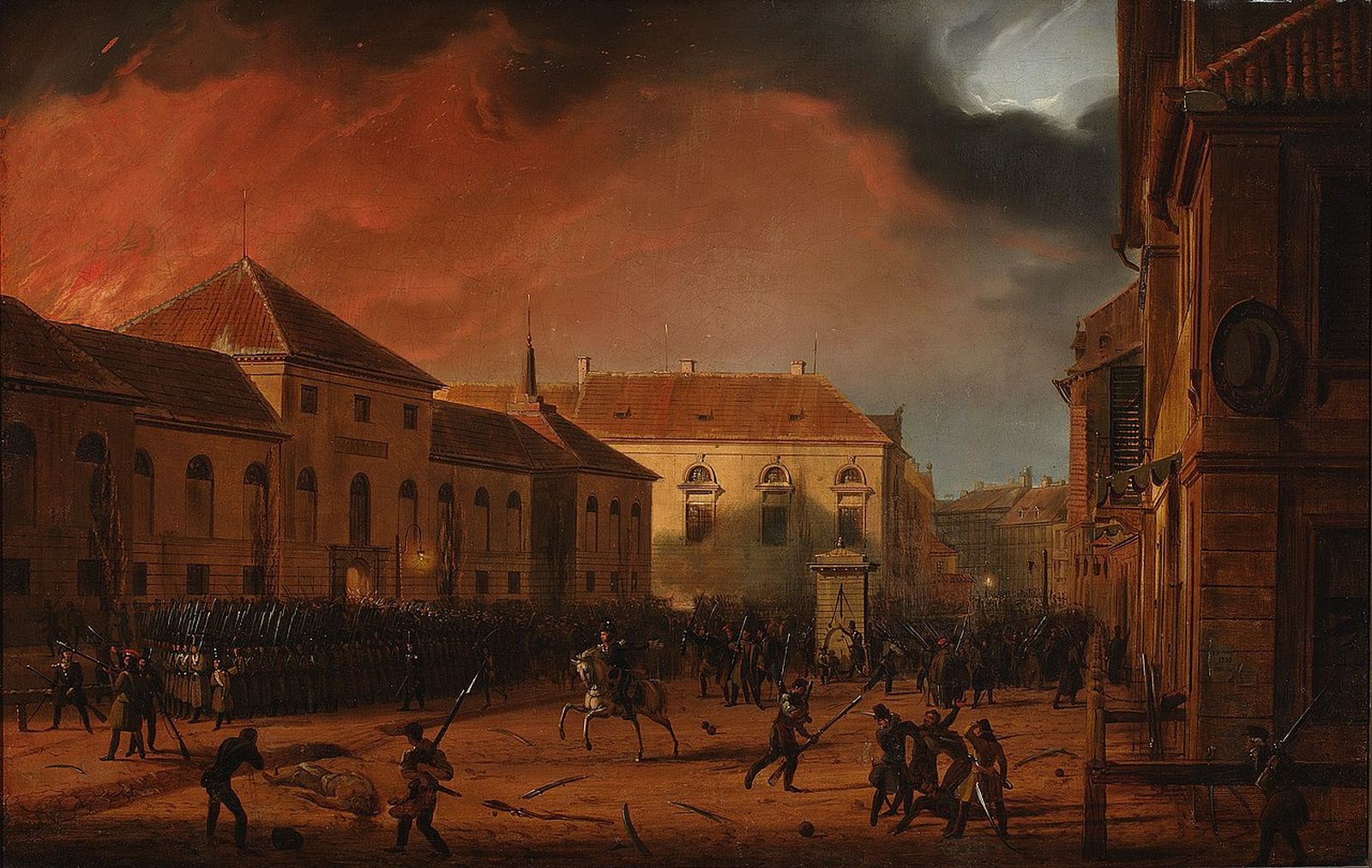 Марцин Залеский «Взятие варшавского арсенала», 1831. / «Еще Польша не погибла, коль живём мы сами»: как российская элита пыталась решить польский вопрос в XIX веке — Discours.io