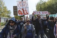 «Вся власть конфетам!» Лозунги и лица Монстрации-2019 в Москве,  — миниатюра