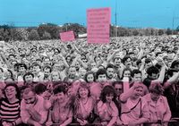 Мирные протесты-1989: люди (на)против стены, Россия. Весна 1989 года, предвыборный митинг в Лужниках, Москва — миниатюра