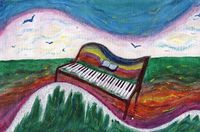 Музыкальные картинки, Пианино на волне / Piano sur la vague — миниатюра