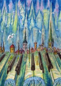 Музыкальные картинки, Чюрлёнис в Таллинне — миниатюра