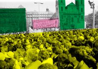 Мирные протесты-1989: люди (на)против стены, Венгрия. 15 марта 1989, митинг на площади Петёфи, Будапешт — миниатюра