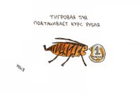 Чем занимаются животные, Тигровая тля подтачивает курс рубля — миниатюра