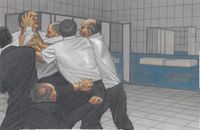 «Офис». Арт-проект о труде под постоянным надзором, Сопение. Тяжелое дыхание. Возня — миниатюра