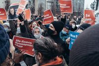 «Мне не всё равно»: фоторепортаж с антикоррупционного митинга в Москве,  — миниатюра
