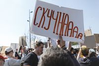 «Вся власть конфетам!» Лозунги и лица Монстрации-2019 в Москве,  — миниатюра