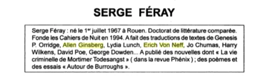 ‘L'anthologie des deux siècles : florilège 2000, Tome de l'avant 2000‘, Bordeaux : Dossiers d'Aquitaine, 1999 ‘L'anthologie des deux siècles : florilège 2000, Tome de l'avant 2000‘, Bordeaux : Dossiers d'Aquitaine, 1999