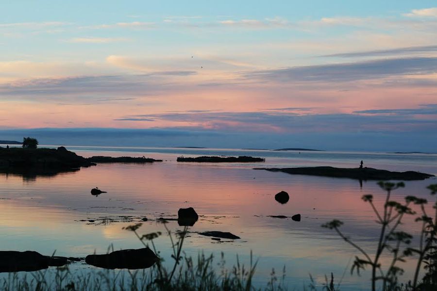 Во отоце океана моря