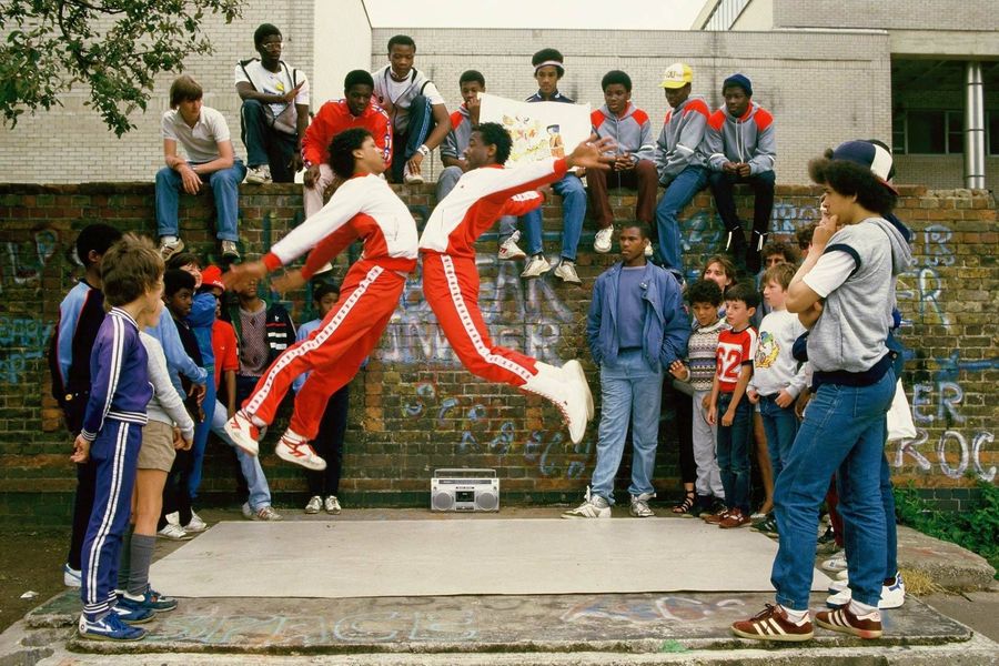 Брейкдансеры. Нью-Йорк. 1984 Брейкдансеры. Нью-Йорк. 1984