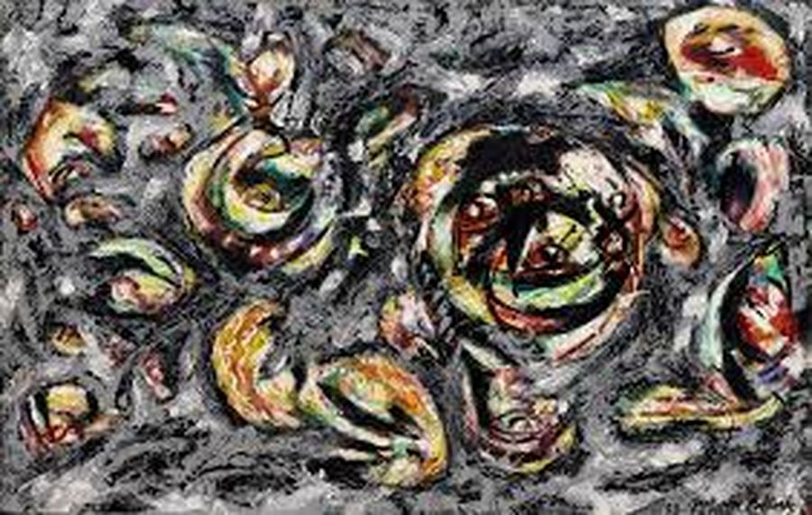 Jackson Pollock. Ocean Greyness. 1953