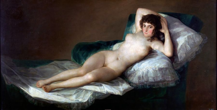 Маха обнаженная. Франсиско Гойя. 1795–1800 / Wikimedia Commons Маха обнаженная. Франсиско Гойя. 1795–1800 / Wikimedia Commons