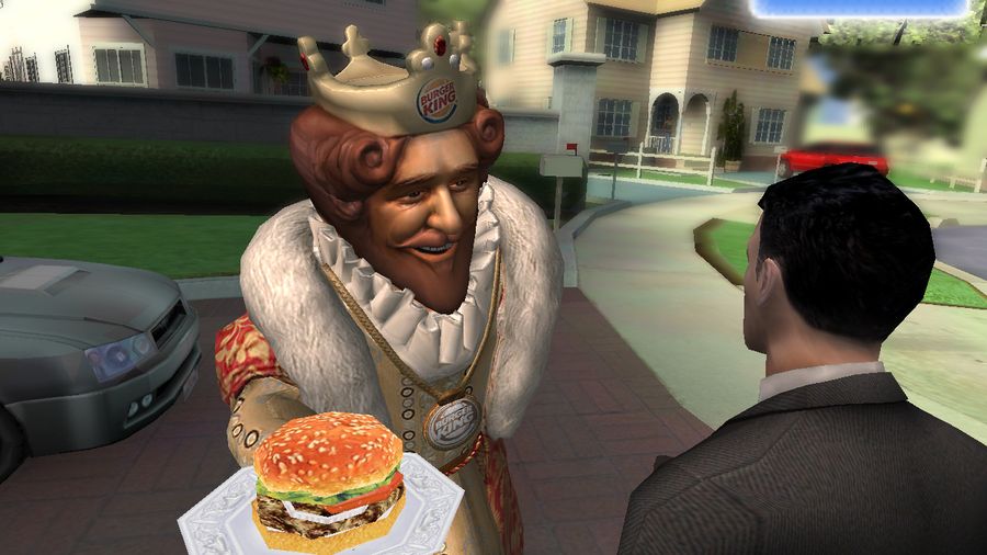 Кадр из Sneak King — видеоигры Burger King для игровых приставок Xbox и Xbox 360, выпущенной в в 2006-м