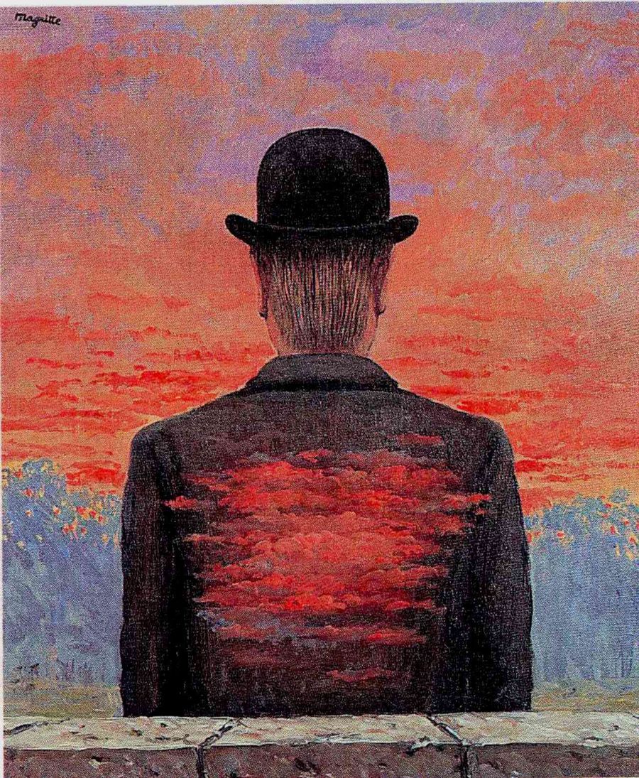 Rene Magritte. The Poet Recompensed. 1956